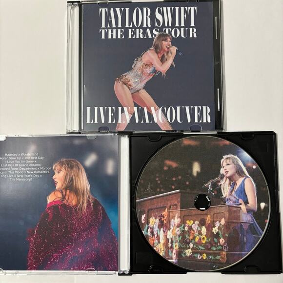 Taylor Swift The Eras Tour Live in Vancouver Surprise Song CD - Picture 1 of 4